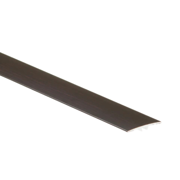 1.8m Wood Effect Aluminium Door Threshold Laminate Floor Trim