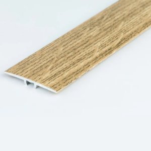 1.8m Wood Effect Aluminium Door Threshold Laminate Floor Trim
