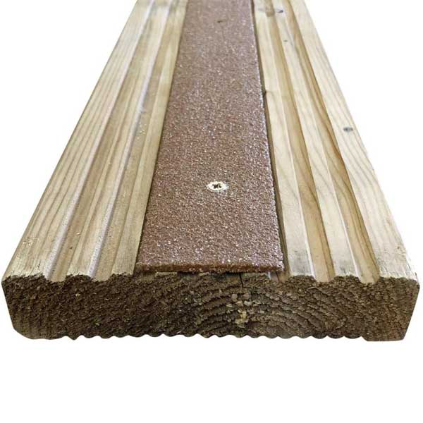 1000mm Anti Slip GRP Fiberglass Decking Strips - Pack of 50