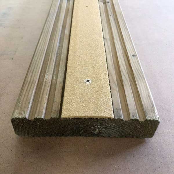 1200mm GRP Anti Slip Fiberglass Decking Strips - Pack of 20