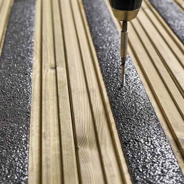 1200mm GRP Anti Slip Fiberglass Decking Strips - Pack of 20