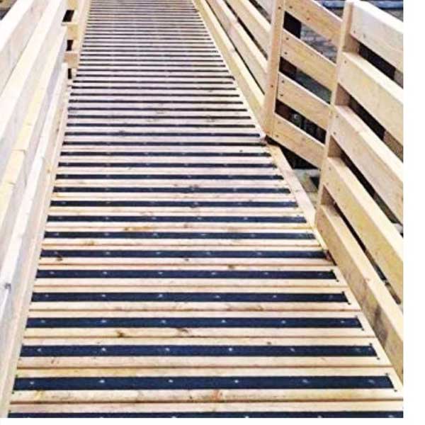 1200mm GRP Anti Slip Fiberglass Decking Strips - Pack of 20