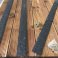 1200mm GRP Anti Slip Fiberglass Decking Strips - Pack of 20