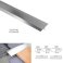 Anodised Aluminium T Bar Transition Strip Door Threshold Trim For Tiles