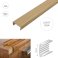 PVC U Section Melamine Trim Furniture Plastic Edging Strips