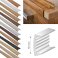 PVC U Section Melamine Trim Furniture Plastic Edging Strips