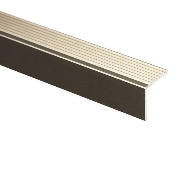 Anti Slip Aluminium Anti Slip Stair Edge Nosing Trim