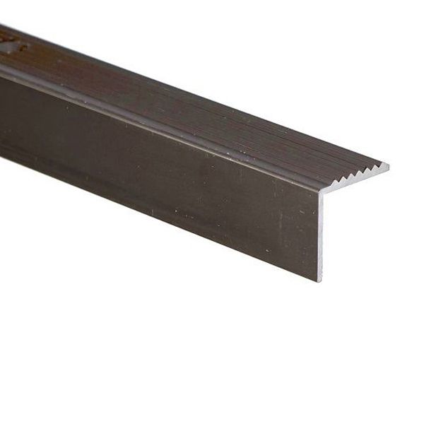 Anti Slip Aluminium Anti Slip Stair Edge Nosing Trim