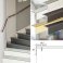 Anti Slip Aluminium Anti Slip Stair Edge Nosing Trim