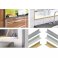 Anodised Aluminium Angle Corner Trim Edging Guard - 1m Long 