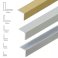 Anodised Aluminium Angle Corner Trim Edging Guard - 1m Long 