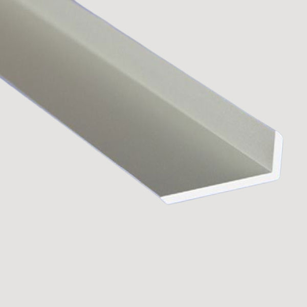 1m Anodised Aluminium Unequal Angle Bar Chamfered Profile Strip