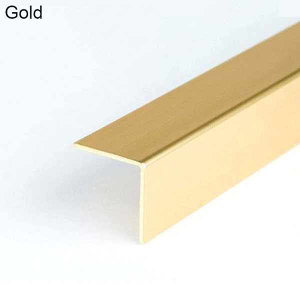 Plastic PVC Corner Trim Wall Edge Protector 1m and 2.5m Long