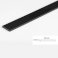 PVC Black Durable Flat Bar Trim Architrave, Cover