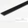 PVC Black Durable Flat Bar Trim Architrave, Cover