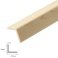 1m Long Angle Trim Moulding Beading Wooden Timber Edging Corner 