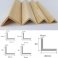 1m Long Angle Trim Moulding Beading Wooden Timber Edging Corner 