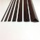 Brown Plastic PVC Corner 90 Degree Angle Trim 1m Long