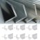 Natural Aluminium Angle Extruded Angle Corner Wall Protector 1m Long