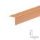 PVC Wood Effect 1m Plastic Corner Trim Smooth Rigid Angle Cover Trim 