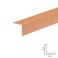 PVC Wood Effect 1m Plastic Corner Trim Smooth Rigid Angle Cover Trim 