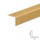 PVC Wood Effect 1m Plastic Corner Trim Smooth Rigid Angle Cover Trim 