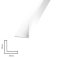 1m Plastic Corner Trim PVC Angle Cover Strip Rigid 90 Degree Angle Edging