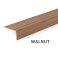 Unequal Wood Effect Plastic PVC Corner 90 Degree Angle Trim 1m Long