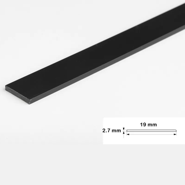 PVC Durable Flat Bar Trim Architrave, Cover