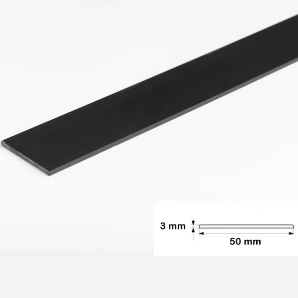 PVC Durable Flat Bar Trim Architrave, Cover