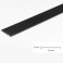 PVC Durable Flat Bar Trim Architrave, Cover