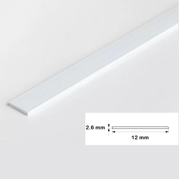 PVC Durable Flat Bar Trim Architrave, Cover