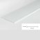 PVC Durable Flat Bar Trim Architrave, Cover