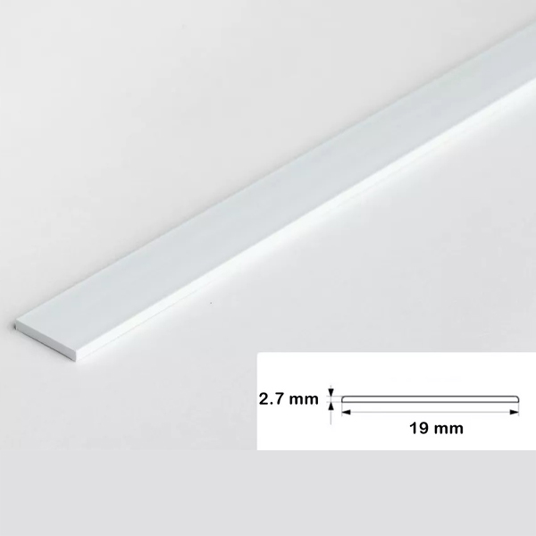 PVC Durable Flat Bar Trim Architrave, Cover