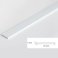 PVC Durable Flat Bar Trim Architrave, Cover