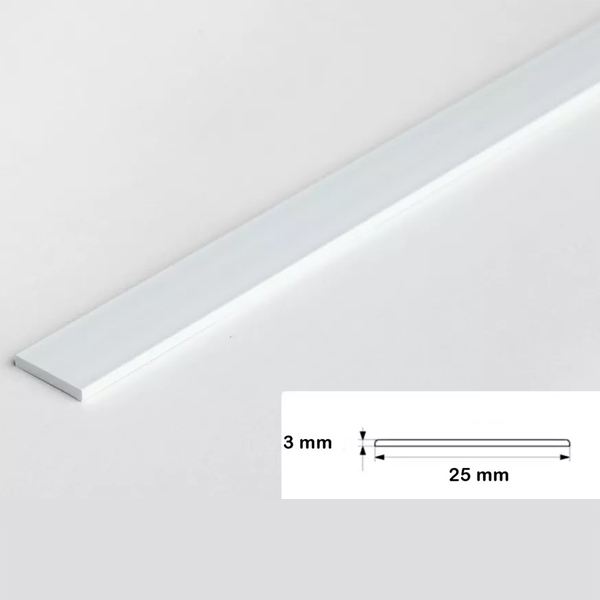 PVC Durable Flat Bar Trim Architrave, Cover