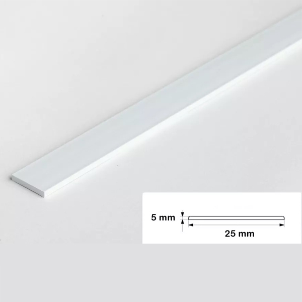 PVC Durable Flat Bar Trim Architrave, Cover