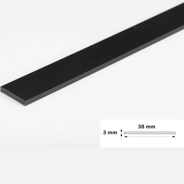 PVC Durable Flat Bar Trim Architrave, Cover