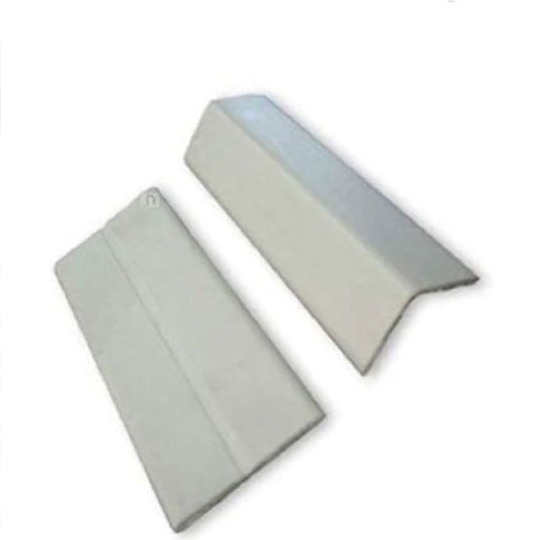 Wall Corner Protector White Plastic Flexi Protection Angle 2.5m Long