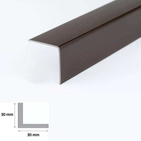 2.5m Plastic PVC Corner 90 Degree Angle Trim 