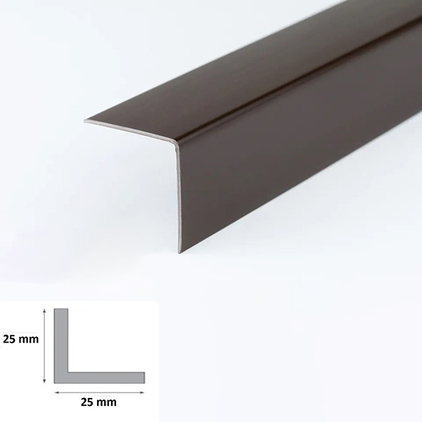 2.5m Plastic PVC Corner 90 Degree Angle Trim 