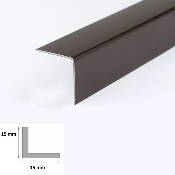 2.5m Plastic PVC Corner 90 Degree Angle Trim 