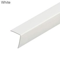 White Plastic PVC Corner 90 Degree Angle Trim 2.9m Long