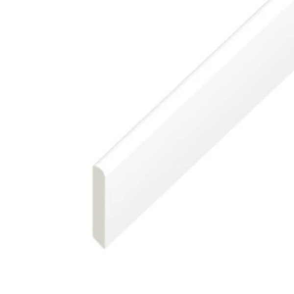 White 20mm Cloaking Fillet Window and Door Trim