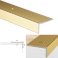 Screw Fix ANODISED Aluminium Non Slip Stair Edge Nosing Trim