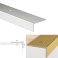 Screw Fix ANODISED Aluminium Non Slip Stair Edge Nosing Trim