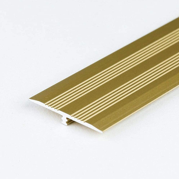 Aluminium T Profile Transition Trim for LVT Floor Door Bars Threshold