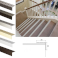 Self Adhesive Aluminium Stair Nosing For Stairs Edge Protection