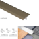 Anodised Aluminium T Bar Transition Threshold Trim For Tiles