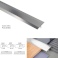 Anodised Aluminium T Bar Transition Threshold Trim For Tiles